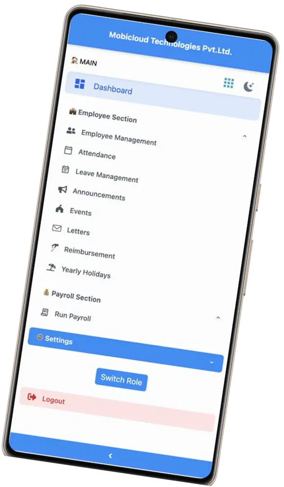 HRMS Mobile App